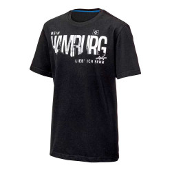 Hamburger SV Kinder T-Shirt - Mein Hamburg - Abschlach! - Gr. 116 | Shirt HSV