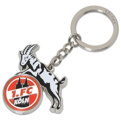 1. FC Köln Schlüsselanhänger - Logo mit Einkaufschip - Anhänger