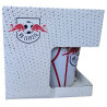 RB Leipzig Tasse - RBL Dynamic - rot/weiß | Con Mug | Kaffeetasse RBL