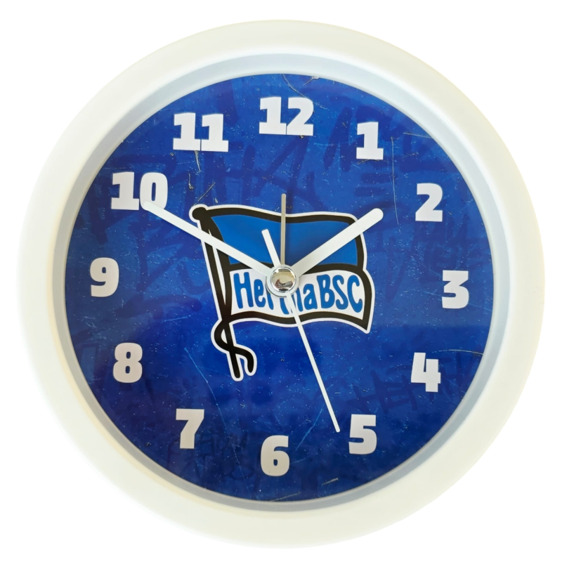 Hertha BSC Berlin Wecker - Fahne - Uhr HBSCB