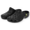 Borussia Dortmund Classic Clogs mit Logo schwarz | Schuh | Hausschuh | Sandale BVB 09