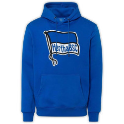 Hertha BSC Berlin Kapuzenpullover - Logo - blau | Hoodie | Sweater | HBSCB - Größe S bis 4XL