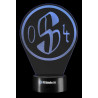 FC Schalke 04 LED Lampe - Retro Logo - Nachtlicht | Leuchte | S04