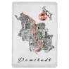 1. FC Köln Blechschild - Em Parkveedel - 20 x 30 cm | Schild | Stadtplan | Metallschild