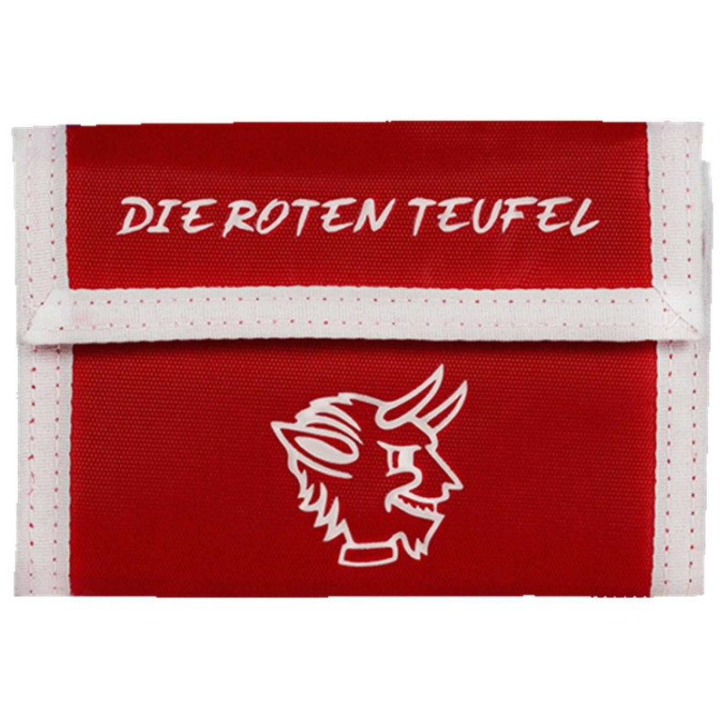 1. FC Kaiserslautern Geldbörse - Die Roten Teufel - Rot | Nylon | Geldbeutel FCK