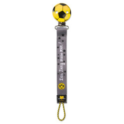 Borussia Dortmund Schnullerband - Ball - Schnullerkette BVB 09