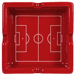 1. FC Kaiserslautern Aschenbecher - Spielfeld - Rot | Ascher | Keramik | FCK