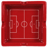 1. FC Kaiserslautern Aschenbecher - Spielfeld - Rot | Ascher | Keramik | FCK
