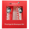 SC Freiburg Pflegeset 2-teilig - Duschgel und Shampoo - je 200 ml Tube SCF