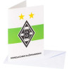 Borussia Mönchengladbach Grußkarte - Herzlichen Glückwunsch - Karte | Glückwunschkarte | Klappkarte BMG
