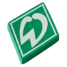 SV Werder Bremen Radiergummi - Raute - Radierer Logo SVW