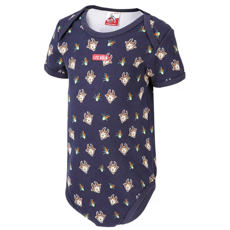 1. FC Köln Baby Body - Steinkopfstr. - kurzarm Babybody