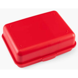 RB Leipzig  Brotdose - Wappen - Rot | Lunchbox | Brotbüchse RBL