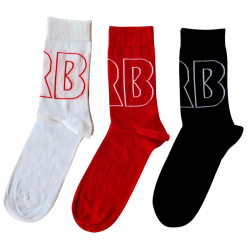 RB Leipzig Socken - Dynamic - 3er Set rot-weiß-dunkelblau RBL