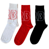 RB Leipzig Socken - Dynamic - 3er Set rot-weiß-dunkelblau RBL