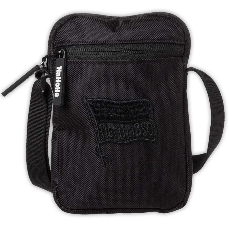 Hertha BSC Berlin Stadiontasche klein - Logo - schwarz | Tasche | All Black | Umhängetasche HBSCB