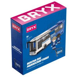 Hertha BSC Berlin 3D Bausteinsatz Mannschaftsbus BAU-Set BRYX-Steine HBSCB