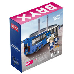Hertha BSC Berlin 3D Bausteinsatz Mannschaftsbus BAU-Set BRYX-Steine HBSCB