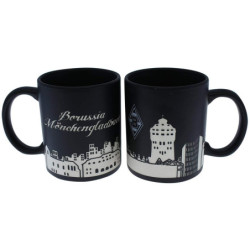 Borussia Mönchengladbach Tasse - Skyline - Becher Kaffeetasse BMG