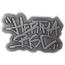 Hertha BSC Berlin Magnet Metall - Graffiti Tag - Kühlschrankmagnet HBSCB
