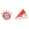 FC Bayern München Pin 2er Set - Logo & Wimpel - Anstecker FCB