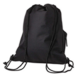 Hertha BSC Berlin Turnbeutel - Logo schwarz - Sportbeutel | All Black | Rucksack | HBSCB