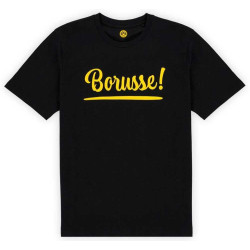 Borussia Dortmund T-Shirt - Borusse - schwarz Shirt BVB 09 | Gr. S bis 3XL