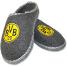 Borussia Dortmund  Filzpantoffel mit Sticklogo | Pantoffeln | Hausschuhe | BVB 09 | Gr. 36/37 bis 46/47
