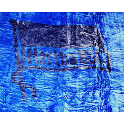 Hertha BSC Berlin Sherpa Decke | Blau | 150 x 200 cm | Kuscheldecke | Sofadecke | HBSCB