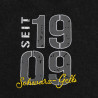 Borussia Dortmund T-Shirt - Elements - schwarz | Used-Look | Shirt | BVB 09 - Gr. S bis 3XL