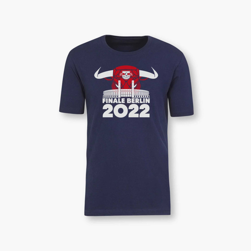 RB Leipzig Kinder T-Shirt zum DFB Pokalfinale | navyblau | Shirt | RBL | Gr. 152