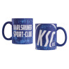Karlsruher SC Tasse - KARLSRUHER SPORT-CLUB - blau-weiß | Kaffeetasse | KSC