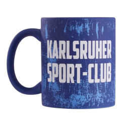 Karlsruher SC Tasse - KARLSRUHER SPORT-CLUB - blau-weiß | Kaffeetasse | KSC