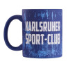 Karlsruher SC Tasse - KARLSRUHER SPORT-CLUB - blau-weiß | Kaffeetasse | KSC