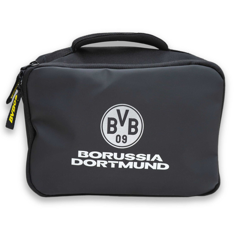 Borussia Dortmund Kulturtasche mit Haken | Waschtasche | Kulturbeutel | BVB09