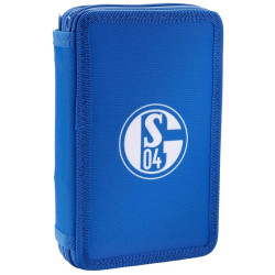 FC Schalke 04 Federmappe | Doppeletui | Schuletui | gefüllt | S04