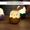 EGGY'S Mystery Lights Mini Nachtlichter für Kinder |zufällige Figurenauswahl | 1 aus 9 zum Sammeln l 4 Verschiedene Lichtfarben