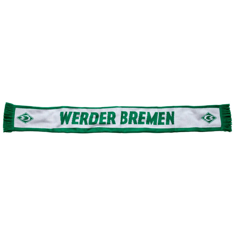 SV Werder Bremen Schal - WB - Fanschal | grün-weiß | Classic | Stadionschal | SVW