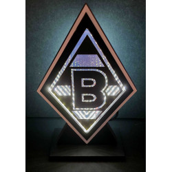 Borussia Mönchengladbach LED Licht - RAUTE 2.0 - Lampe | Logo | Leuchte | BMG