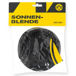Borussia Dortmund Sonnenblende 2er Set | Logo | Sichtschutz | Blendschutz | BVB 09