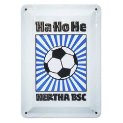 Hertha BSC Berlin Blechschild - Retro Style - weiß | Metallschild | Schild | HBSCB