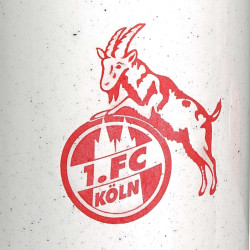 1. FC Köln Bad-Set | Seifenspender und Zahnputzbecher | Bad Accessoire