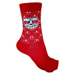 RB Leipzig Socken - Dots - 3er Set rot-weiß-dunkelblau RBL - Gr. 35-38 Bis 39-42