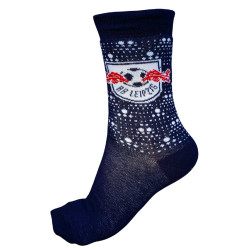 RB Leipzig Socken - Dots - 3er Set rot-weiß-dunkelblau RBL - Gr. 35-38 Bis 39-42
