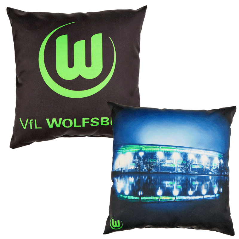 VfL Wolfsburg Kissen - Stadion - Dekokissen