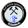 FC Schalke 04 Pin - Auf Kohle geboren - Anstecker S04