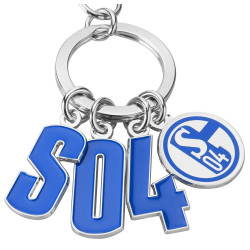 FC Schalke 04 Schlüsselanhänger Charms - S04 -