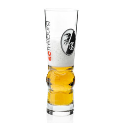 SC Freiburg Fußballglas 2er Set | Glas | 0,3l | Bierglas | SCF