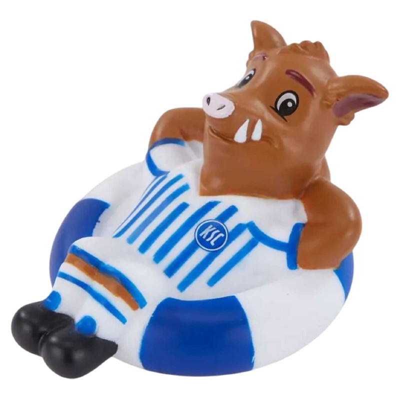 Karlsruher SC - Badewilli - Badefigur | Schwimmring | Willi Wildpark | KSC