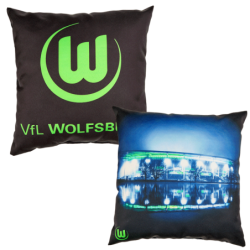 VfL Wolfsburg Kissen - Stadion - Dekokissen